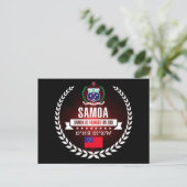 Samoa Postkarte (Stehend Vorderseite)