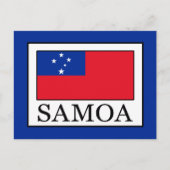 Samoa Postkarte (Vorderseite)