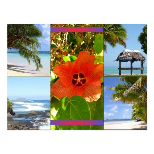 Samoa Postkarte