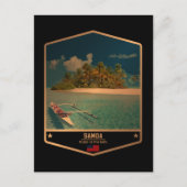 Samoa Postkarte (Vorderseite)