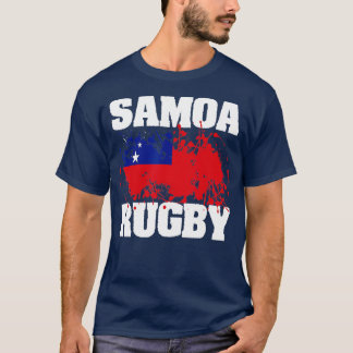 Samoa Rugby Samoan Flaggenpreis Männer Frauen Gesc T-Shirt