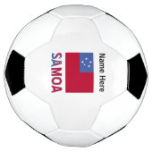 Samoa Samoan Flag Personalisiert Fußball (Gedreht)
