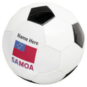 Samoa Samoan Flag Personalisiert Fußball (Dreiviertel)