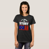 Samoa Samoan Samoa Flag Its Where My Story Began T-Shirt (Vorne ganz)