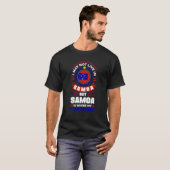 Samoa Samoan Samoa Flag Zitat T-Shirt (Vorne ganz)