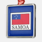 Samoa Silbernes Ornament (Links)