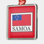 Samoa Silbernes Ornament (Links)