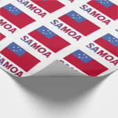 Samoa und Samoa Geschenkpapier (Ecke)