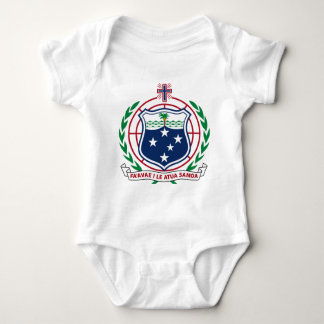 Samoa-Wappen Baby Strampler
