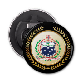 Samoa-Wappen Flaschenöffner