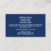 Samoa-Wappen, Samoa Visitenkarte (Rückseite)