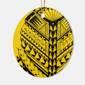 Samoaische/polynesische Stammes- Formen und Keramikornament (Links)