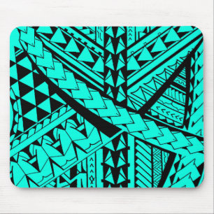 Samoaische/polynesische Stammes- Formen und Mousepad