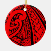 Samoaischer Stammes- Tätowierungsentwurf mit Keramikornament (Vorne)