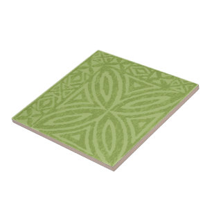 Samoaischer Tapa-polynesische Blumen-Fliese Fliese