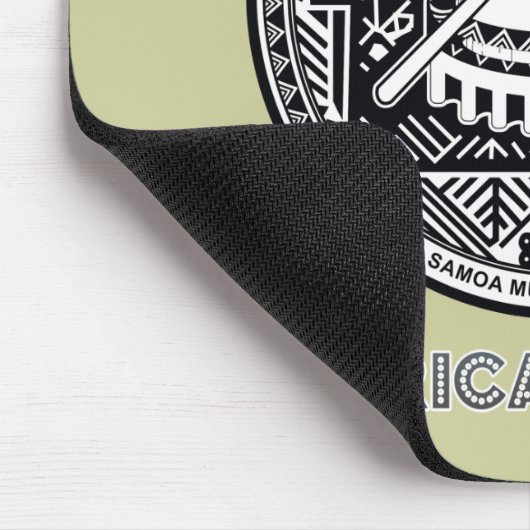 Samoaisches Emblem Mousepad (Ecke)