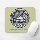 Samoaisches Emblem Mousepad (Mit Mouse)