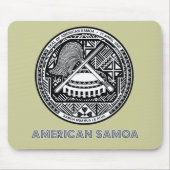 Samoaisches Emblem Mousepad (Vorne)