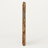 Samoaisches Schildkröte-Totem-Imitat Koa Case-Mate iPhone Hülle (Hinten/Rechts)