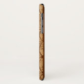 Samoaisches Schildkröte-Totem-Imitat Koa Case-Mate iPhone Hülle (Hinten/Links)