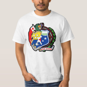 Samoaisches und tongaisches Wappen T - Shirt