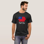 Samoan Flag Samoa T-Shirt (Vorne ganz)