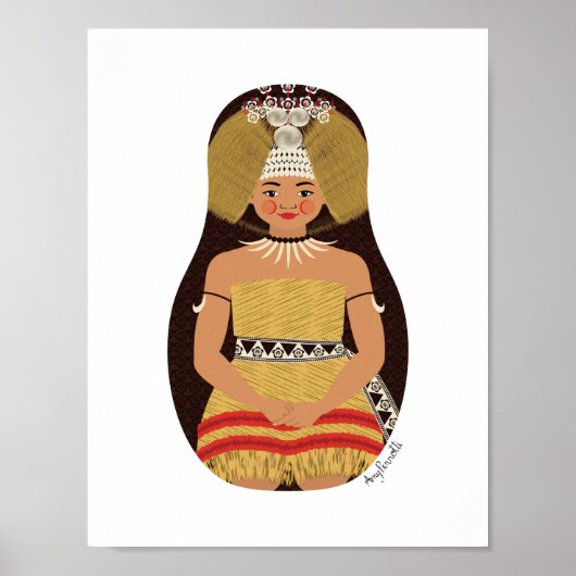 Samoan Matryoshka Poster (Vorne)