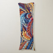 samoan , polynesisch , pazifische Kultur inspirier Seitenschläferkissen (Vorderseite Vertikal)