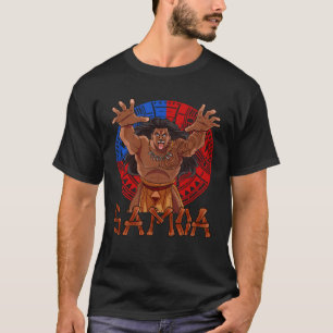 Samoan Pride Samoa Flag Polynesische Kultur Haka D T-Shirt