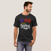 Samoan Queen Samoa Samoan Samoa Flag T-Shirt (Vorne ganz)