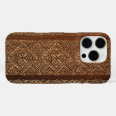 Samoan Tapa Hawaiian Imitats Surfboard  Case-Mate iPhone Hülle (Rückseite (Horizontal))