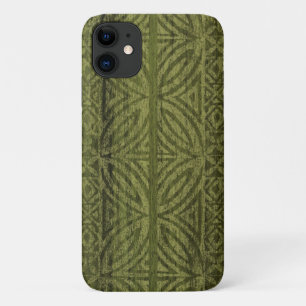 Samoan Tapa Hawaiian Imitats Wood Surfboard Case-Mate iPhone Hülle