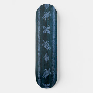 Samoan Tapa Vintag Surf Skateboard