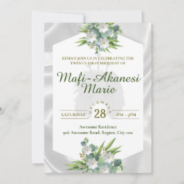 Samoan Tuiga 21. Einladung