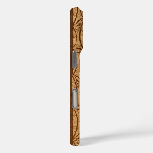 Samoan Turtle Totem Imitats Koa WoodSurfboard Case (Rückseite / Rechts)