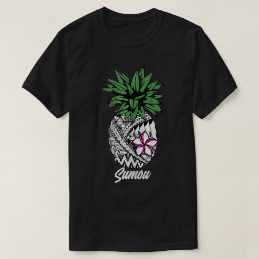 Samoaner Ananas 1854 T-Shirt (Design vorne)