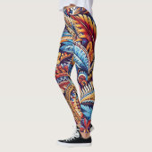 samoanische, polynesische Kultur inspiriert Leggings (Links)