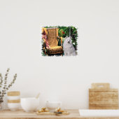 Samoed Art Print Poster (Küche)