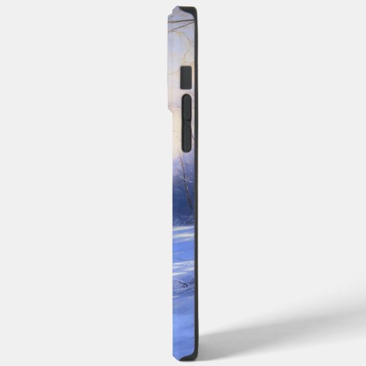 Samoed Let It Snow Weihnachten Case-Mate iPhone Hülle (Rückseite / Links)