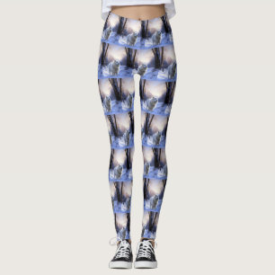 Samoed Let It Snow Weihnachten Leggings