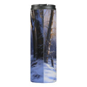 Samoed Let It Snow Weihnachten Thermosbecher (Rückseite)