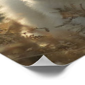 Samoed Poster Print (Ecke)