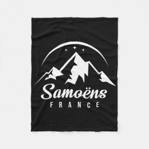 Samoëns France Ski Resort Skifahren Snowboarden So Fleecedecke