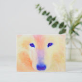 Samoid Postcard Postkarte (Stehend Vorderseite)