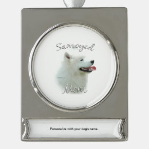 Samoidale Mama 2 Banner-Ornament Silber