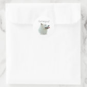 Samoidale Mama 2 Runder Aufkleber (Tasche)