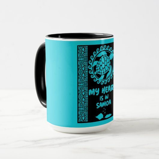 samoische Australier Tasse (Vorderseite Links)