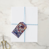 Samojede Hund Valentinstag Geschenkanhänger (Mit Garn)