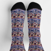 Samojede Hund Valentinstag  Socken (Oben)