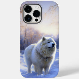 Samojede Lass es schneien Weihnachten Case-Mate iPhone 14 Pro Max Hülle